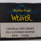 Weaver 576 O Gauge Central New Jersey 3-Rail Covered Hopper LN/Box