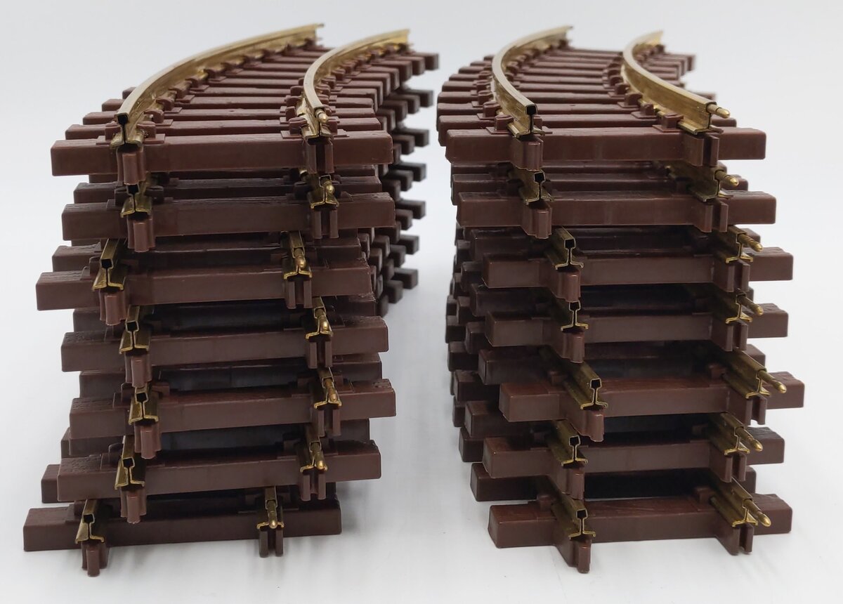 Lionel 8-82001 G Scale Large Scale Brass Curved Track Sections [14] EX