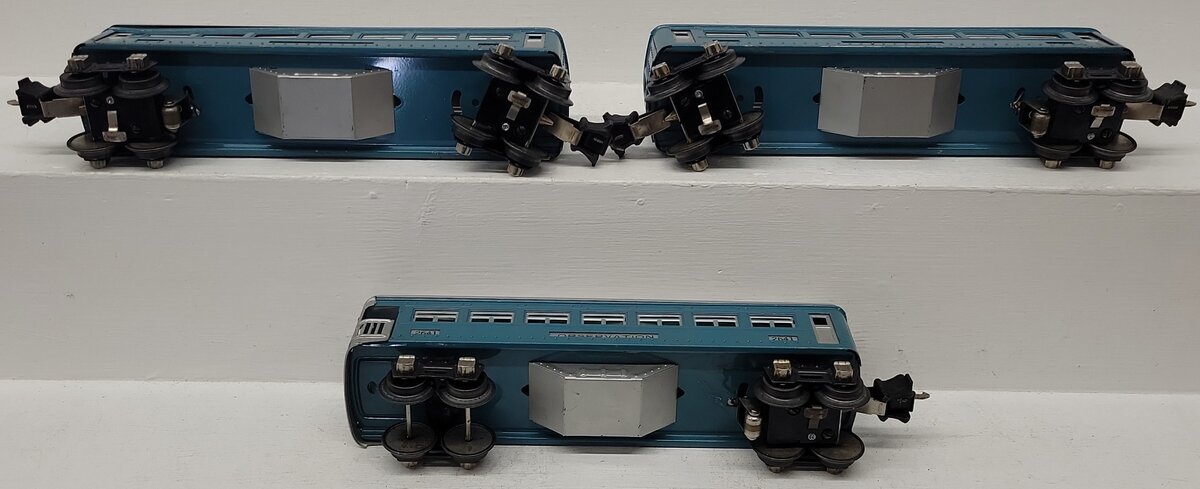 Lionel Vintage O Prewar Tinplate Illuminated Passenger Cars 2640, 2641 [3]