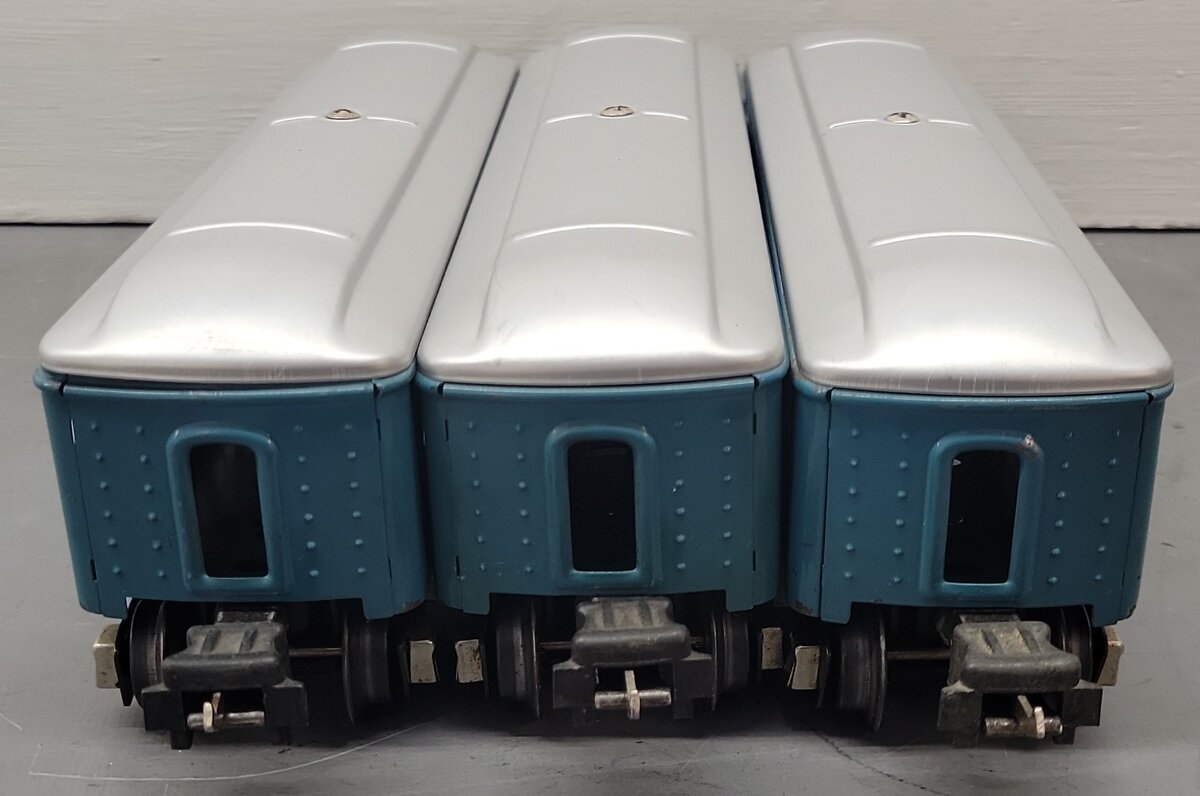 Lionel Vintage O Prewar Tinplate Illuminated Passenger Cars 2640, 2641 [3]