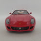 Mattel 2006 1:18 Scale Hotwheels Red/Tan Interior Ferrari 599 GTB Limited Ed. EX
