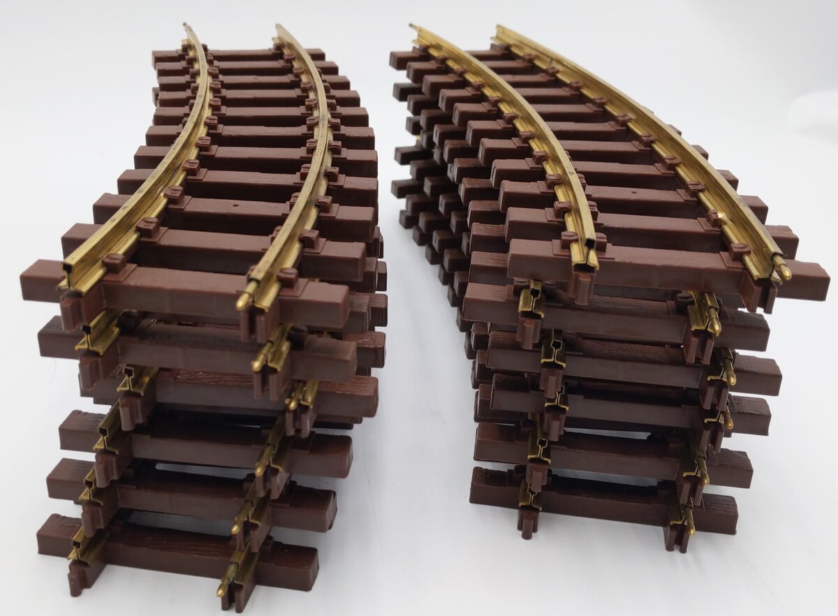 Lionel 8-82001 G Scale Brass Curved Track (12) EX