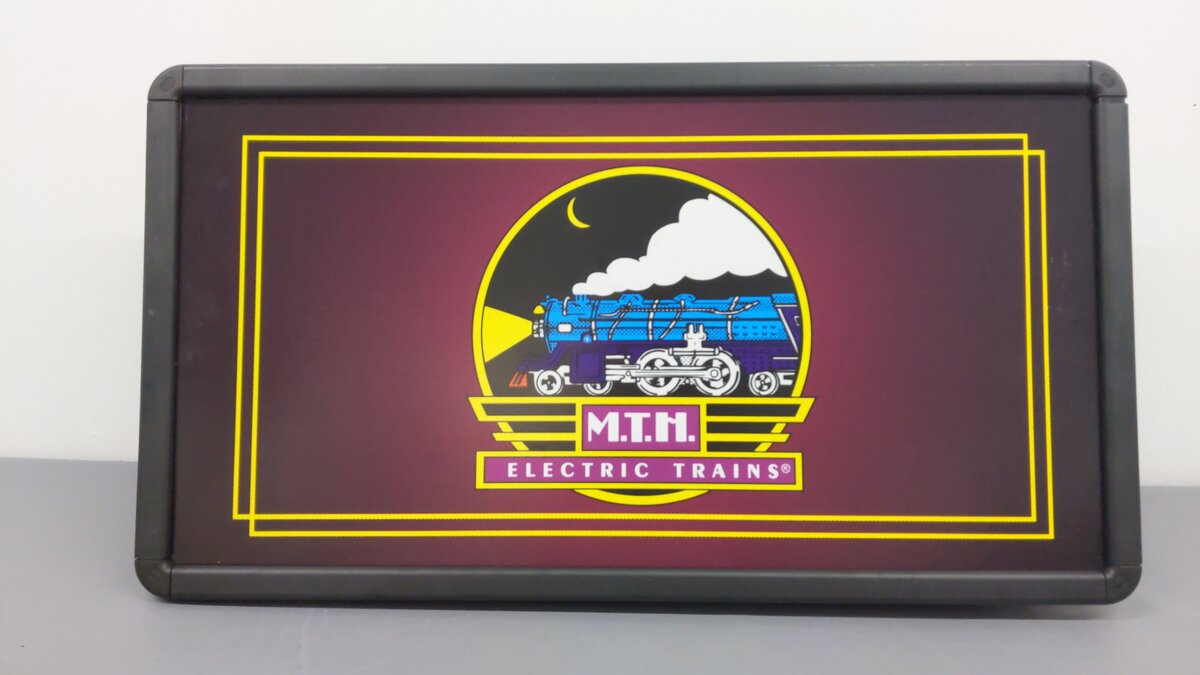 MTH 60-1152 BacKLit Sign Housing w/ MTH Insert EX