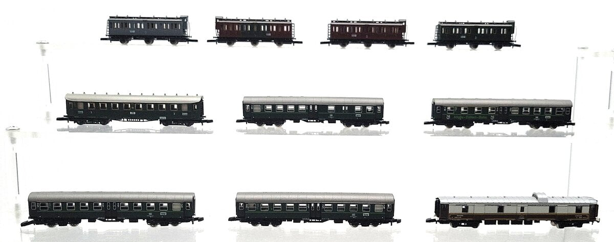 Marklin Z Scale Assorted Passenger Cars [10] EX