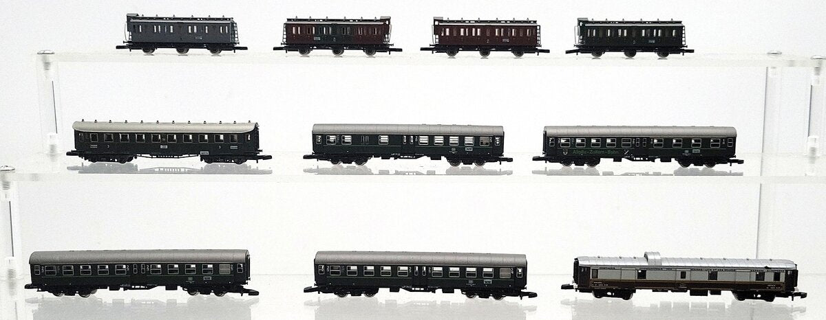 Marklin Z Scale Assorted Passenger Cars [10] EX