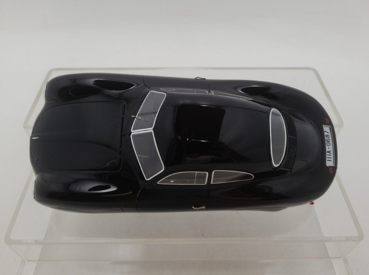 BOS Models 64 1:18 Scale Black 1939 Porsche Type 64 Berlin Rom Wagen Limited Ed. EX