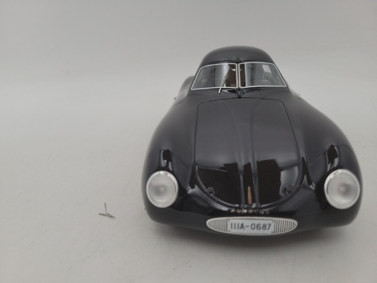 BOS Models 64 1:18 Scale Black 1939 Porsche Type 64 Berlin Rom Wagen Limited Ed. EX