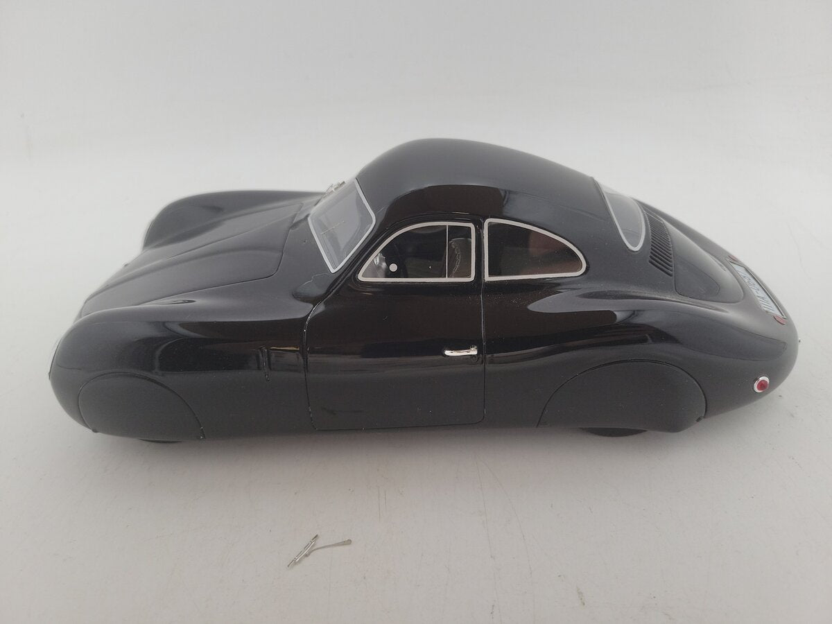 BOS Models 64 1:18 Scale Black 1939 Porsche Type 64 Berlin Rom Wagen Limited Ed. EX