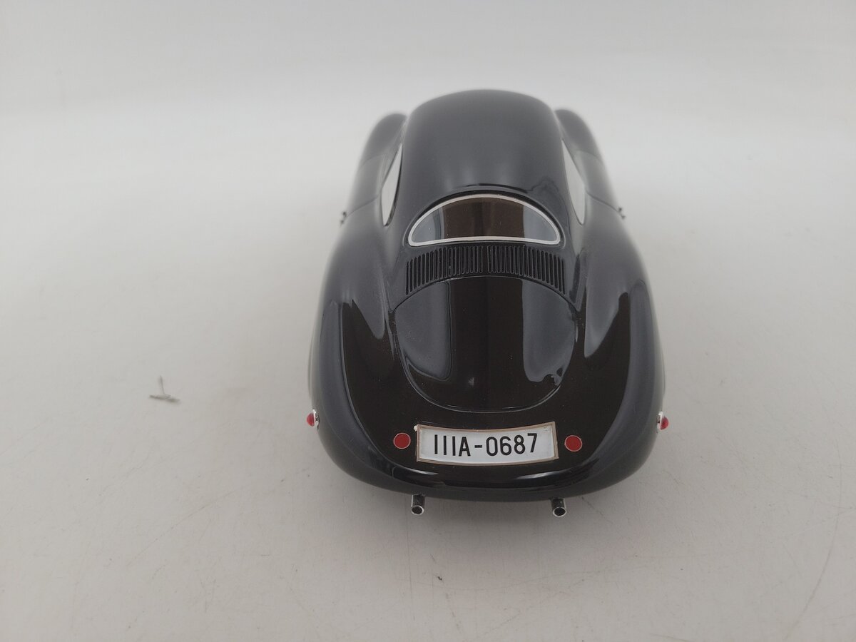 BOS Models 64 1:18 Scale Black 1939 Porsche Type 64 Berlin Rom Wagen Limited Ed. EX