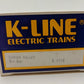 K-Line K6710 O Lehigh Valley Ore Car VG/Box