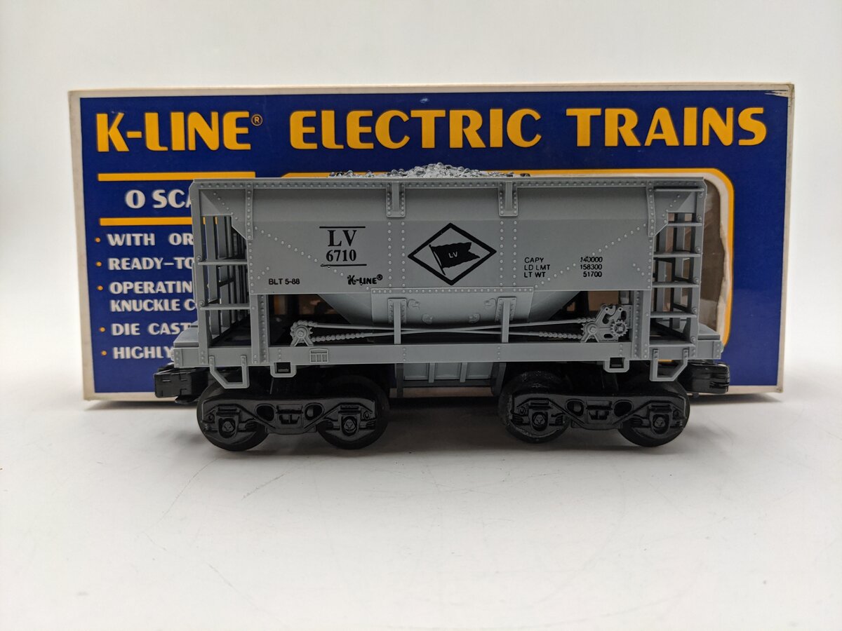 K-Line K6710 O Lehigh Valley Ore Car VG/Box