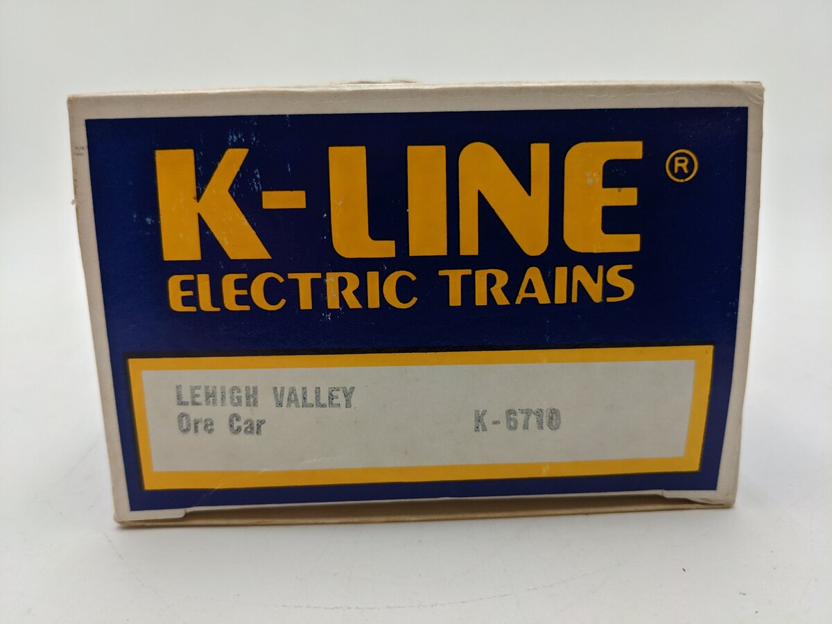 K-Line K6710 O Lehigh Valley Ore Car VG/Box