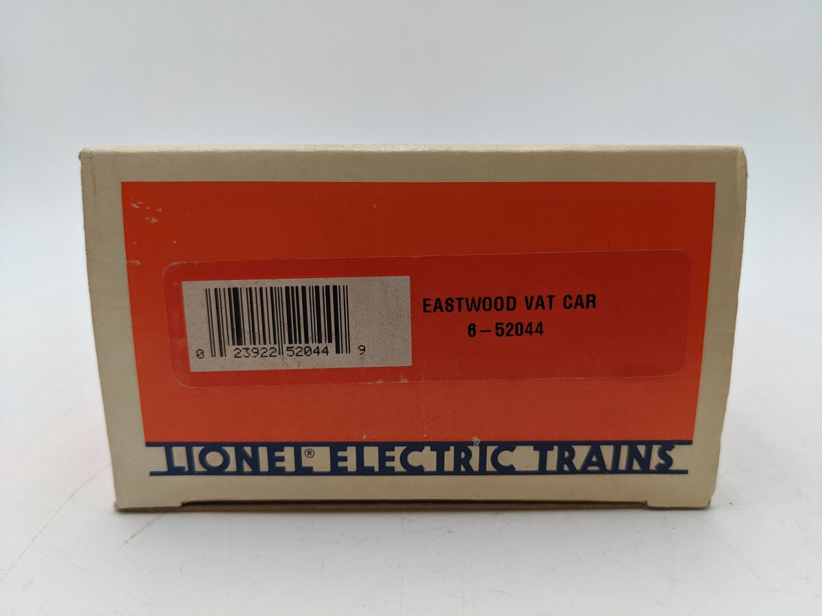 Lionel 6-52044 O Gauge Eastwood Vat Car EX/Box