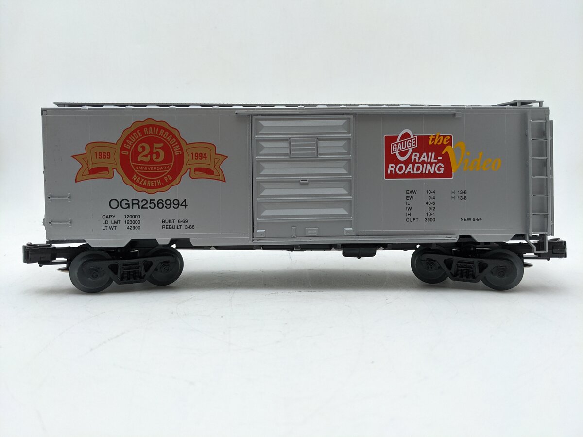 Weaver 256994 O OGR 25th. Anniversary Boxcar EX