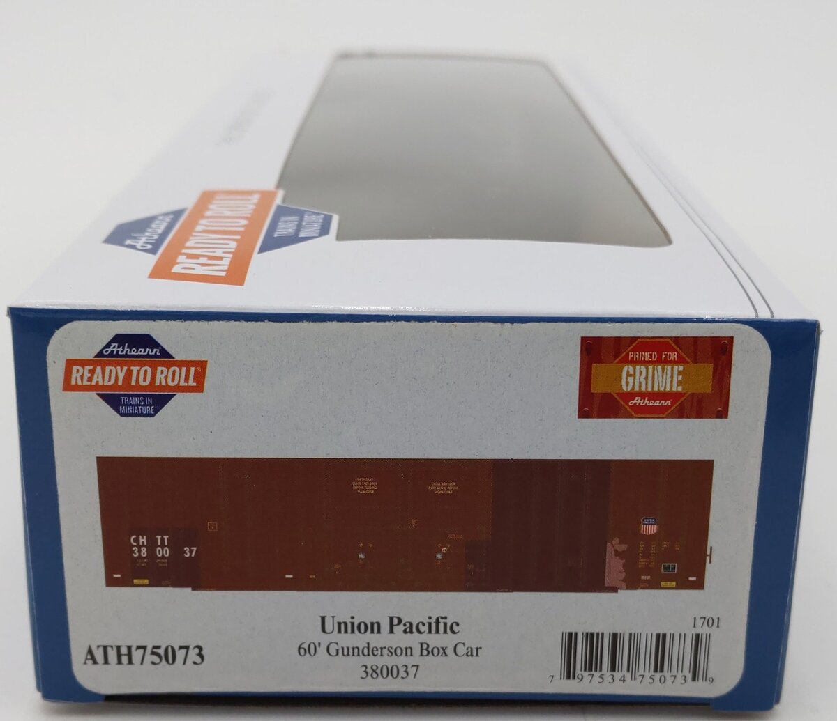 Athearn 75073 HO Scale Union Pacific CHTT 60' Gunderson Boxcar #380037 LN/Box