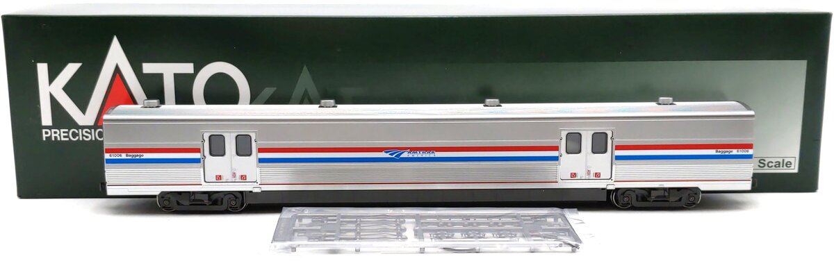 Kato 35-6211 HO Amtrak Viewliner II Phase III Baggage Car #61006 LN/Box
