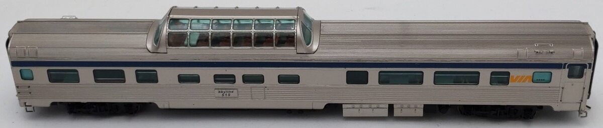 Rapido Trains 116003 HO Via Rail Canada Skyline Car #515 EX/Box