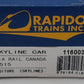 Rapido Trains 116003 HO Via Rail Canada Skyline Car #515 EX/Box