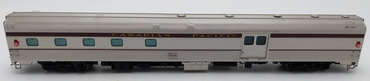 Rapido Trains 114003 HO CPR Maroon Scheme Budd Baggage-Dorm Car #3008 VG