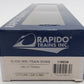 Rapido Trains 116038 HO Unlettered Budd Mid-Train Dome Stainless Steel