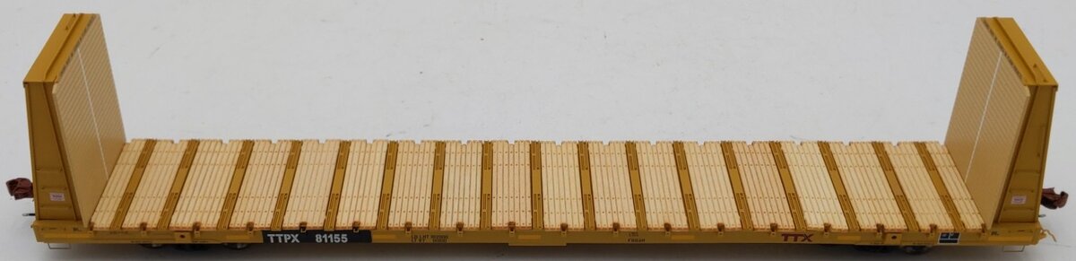 Scale Trains SXT38392 HO Scale TTX Corporation Flatcar #81155 LN/Box