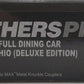 Walthers 920-9416 HO Scale B&O 85' PS 56-Seat Full Dining Car [Deluxe Edition] LN/Box