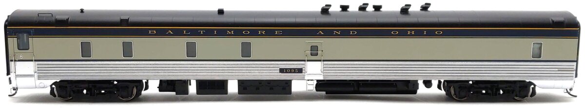 Walthers 920-9417 HO B&O 85' Pullman-Standard Kitchen-Dormitory Car #1095 EX/Box