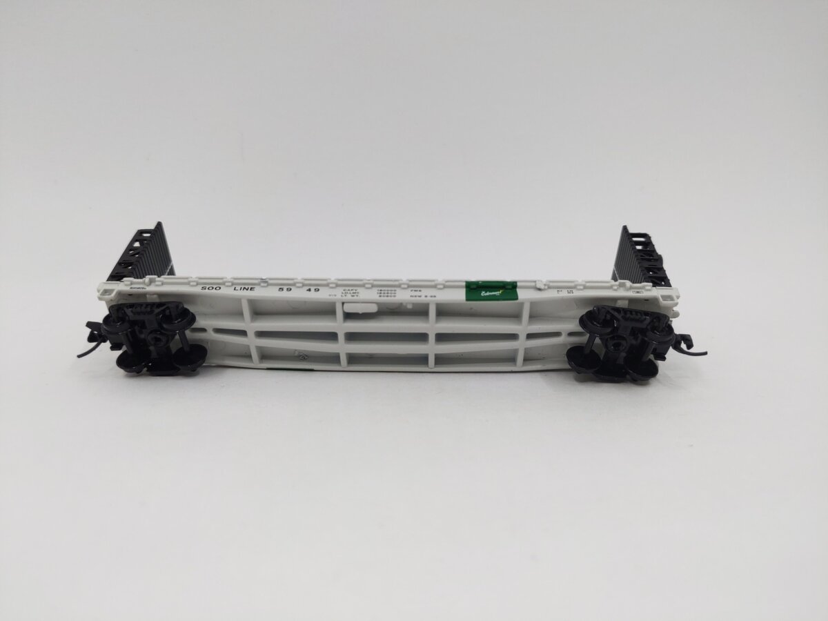 Atlas 50004817 N SOO Lines 48' GSI Bulkhead Flat Car #5949 LN/Box