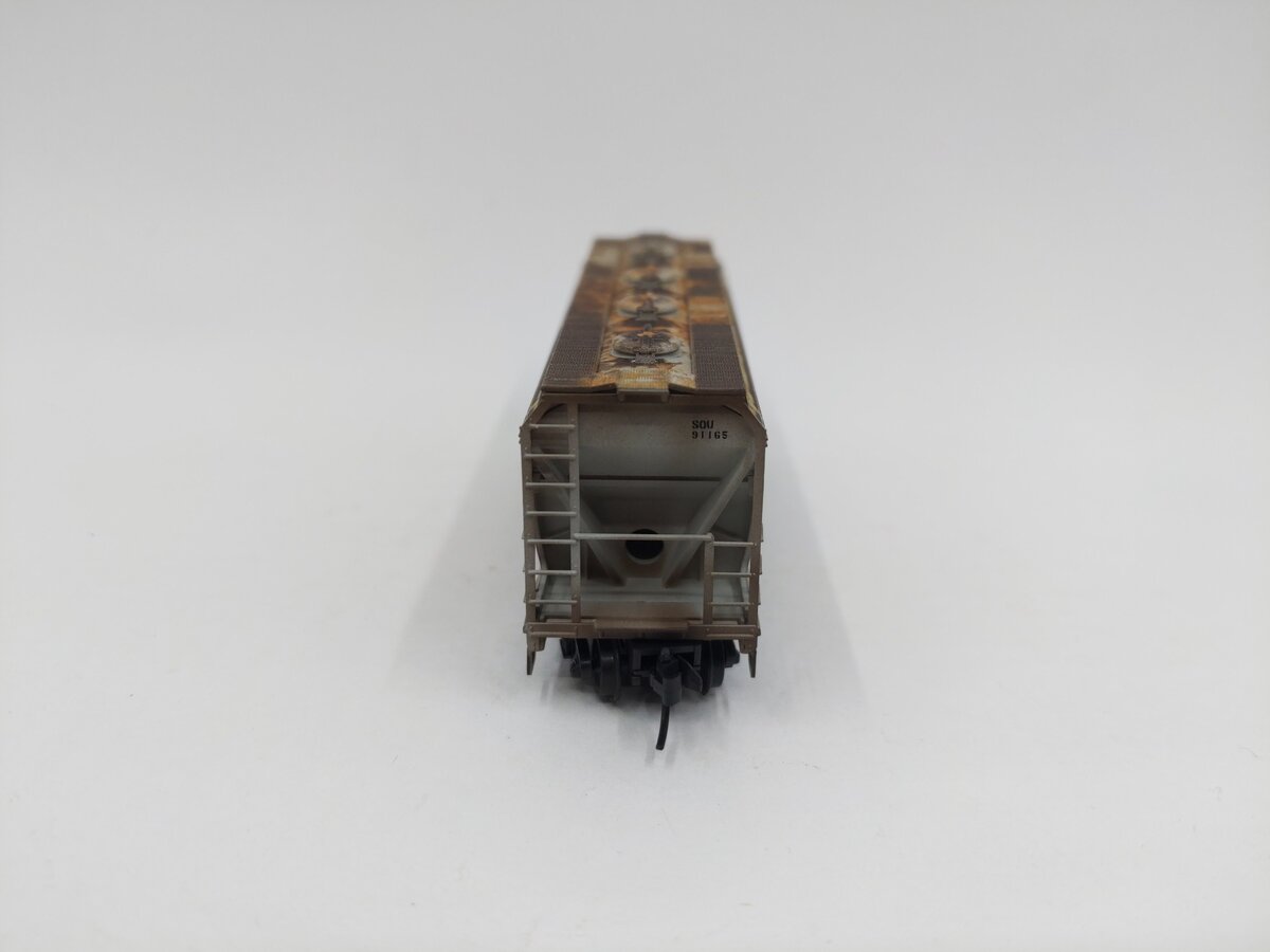 Micro-Trains 09245530 N Scale Southern Weathered 2-Bay Covered Hopper LN/Box