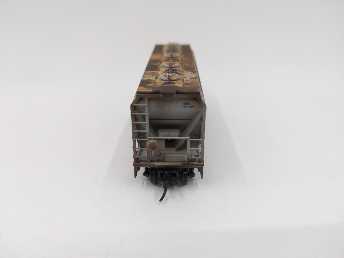Micro-Trains 09245530 N Scale Southern Weathered 2-Bay Covered Hopper LN/Box
