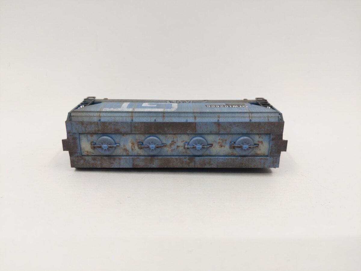 Micro-Trains 09244011 N Scale Grand Trunk Western 2-Bay Covered Hopper #102606 LN/Box