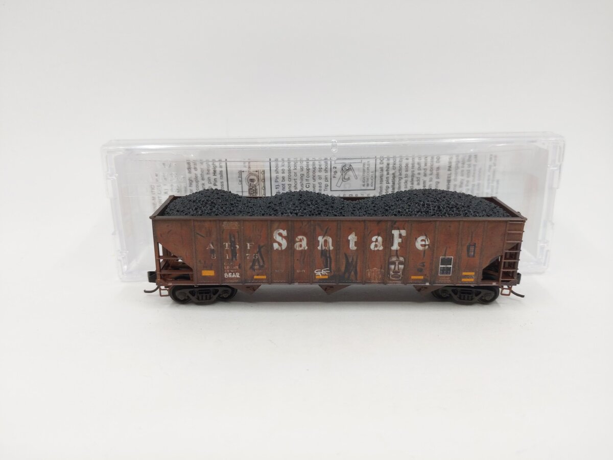 Micro-Trains 10846590 N Atchison, Topeka & Santa Fe 100-Ton 3-Bay Open Hopper LN/Box
