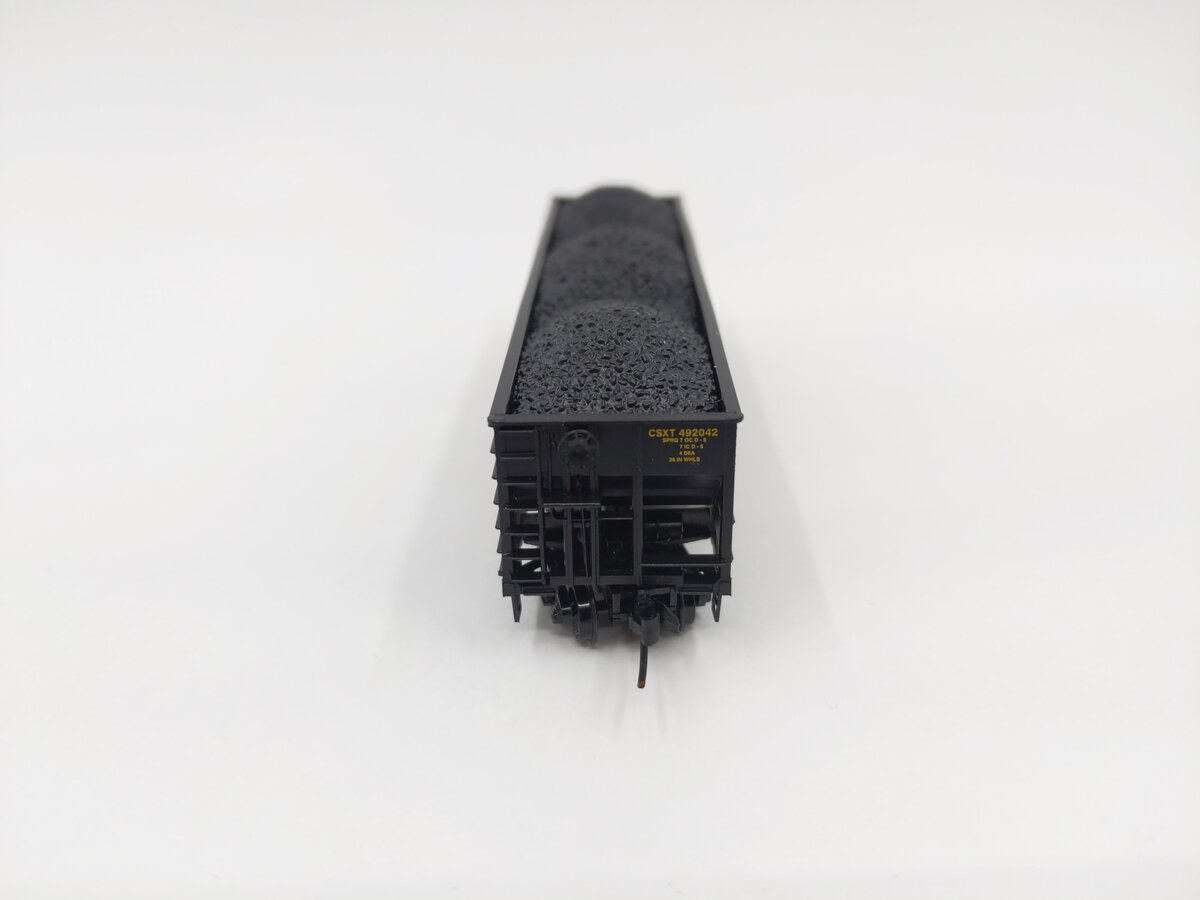 Micro-Trains 10800622 N Scale CSX 100-Ton 3-Bay Open Hopper #492042 EX/Box