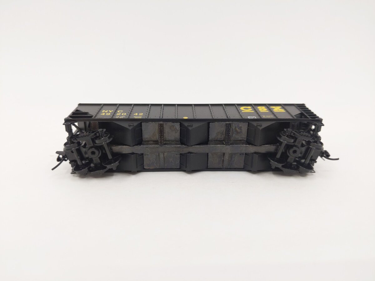 Micro-Trains 10800622 N Scale CSX 100-Ton 3-Bay Open Hopper #492042 EX/Box
