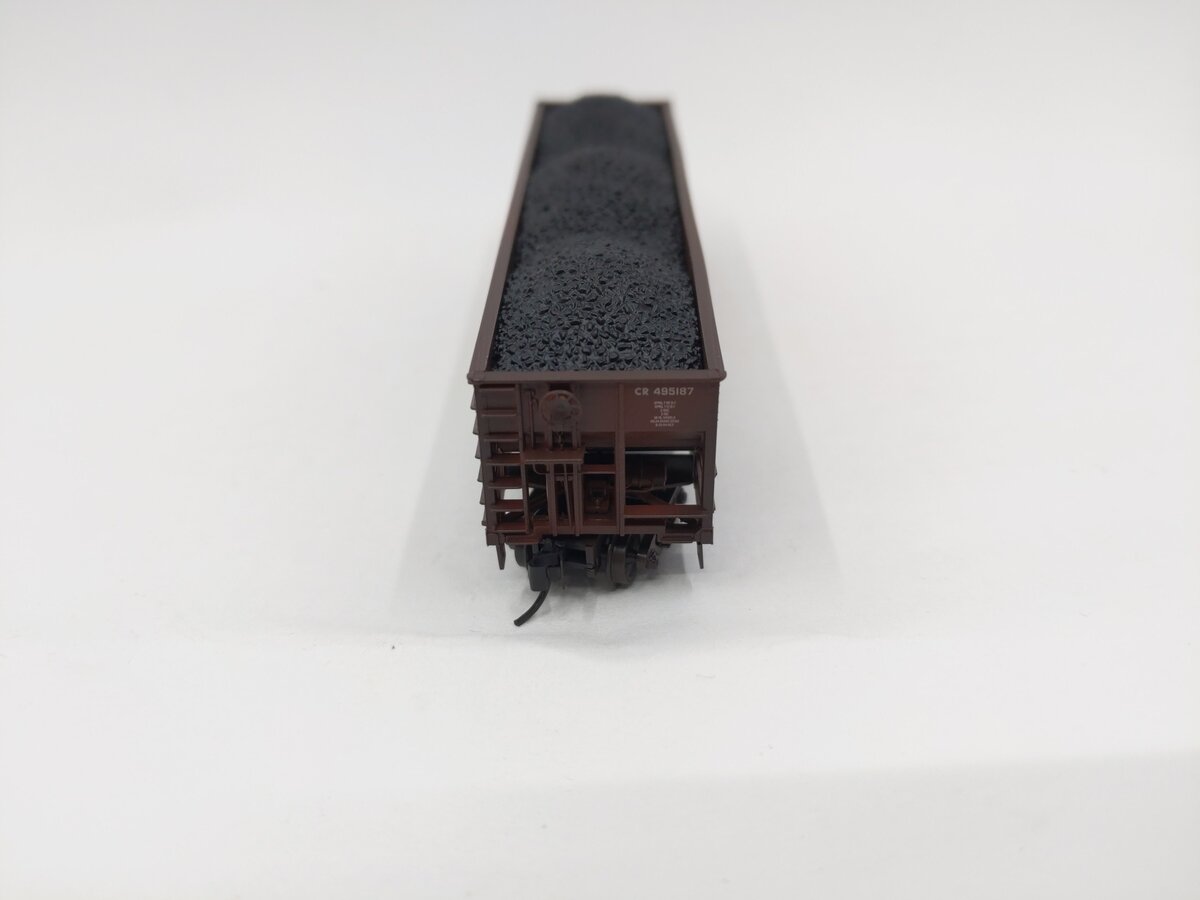 Micro-Trains 10846700 N Scale Conrail 100-Ton 3-Bay Open Hopper w/Coal Load LN/Box