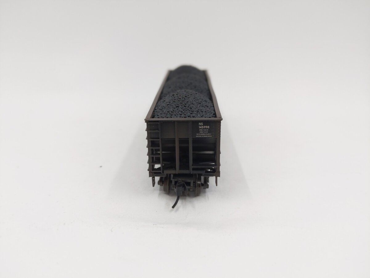Micro-Trains 10846280 N Scale Norfolk Southern Weathered 100-Ton 3-Bay Hopper LN/Box
