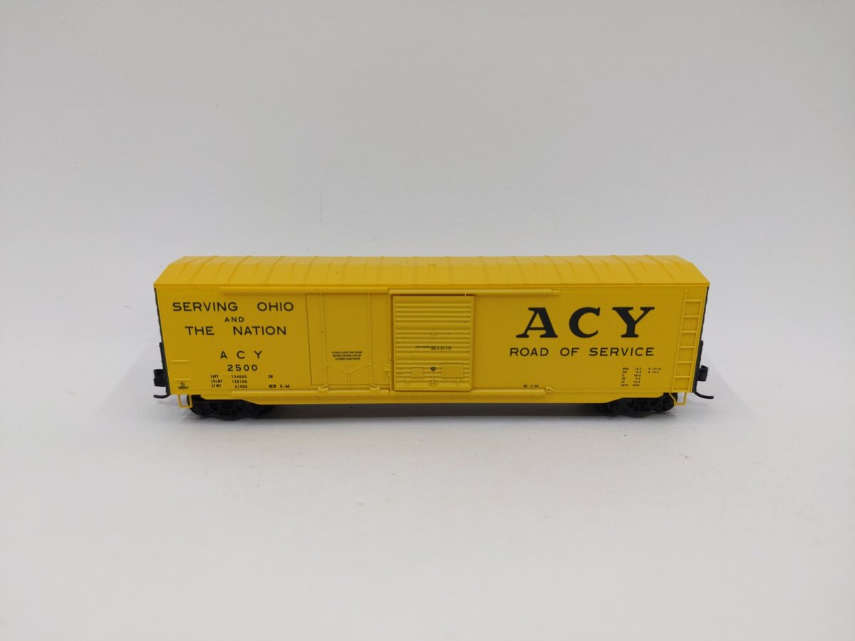 Micro-Trains 07652520 N Akron Canton & Youngstown 50' Standard Boxcar #2500 LN/Box