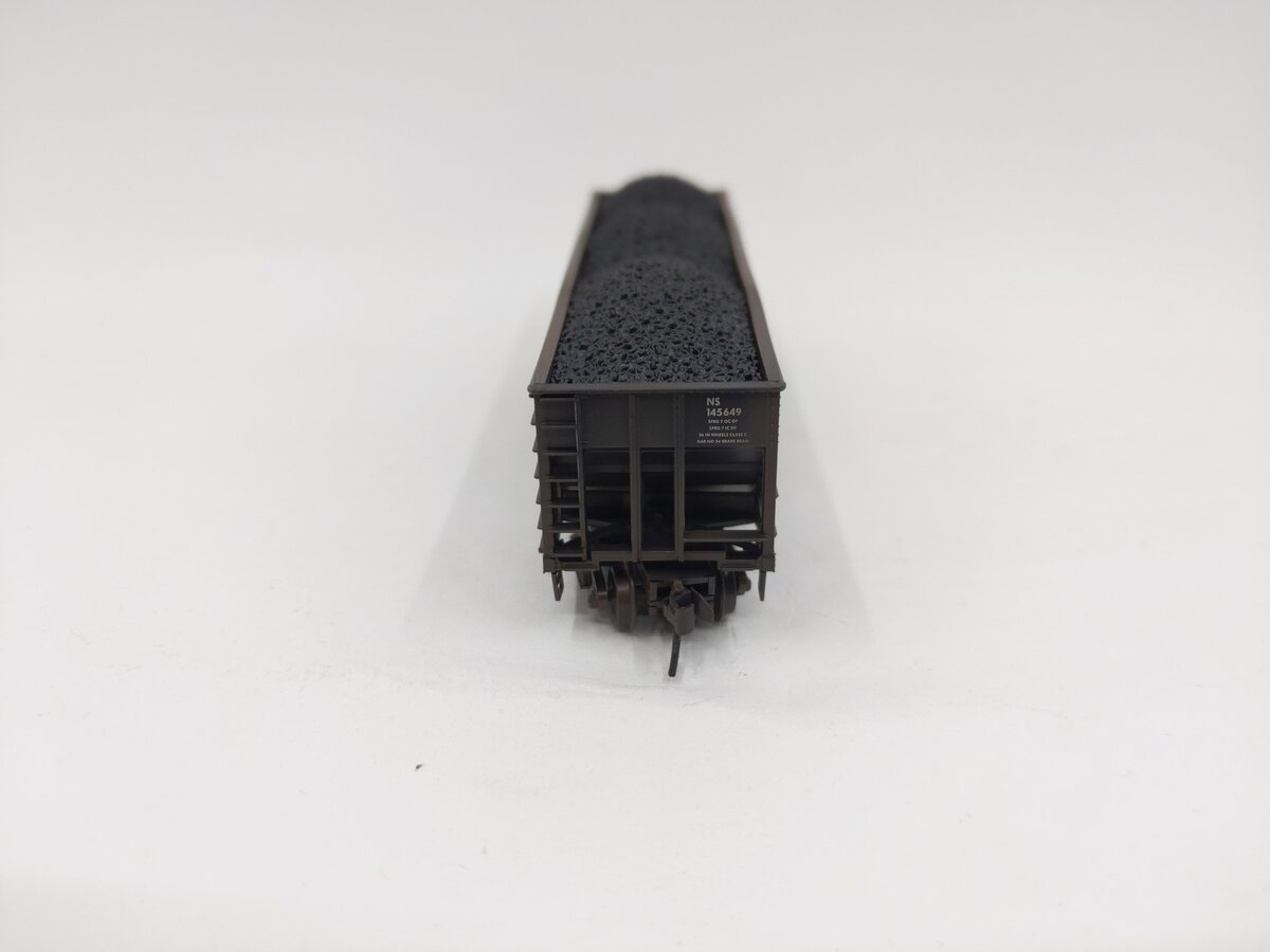 Micro-Trains 10844280 N Scale NS Weathered 3-Bay Open Hopper w/ Load #145649 LN/Box