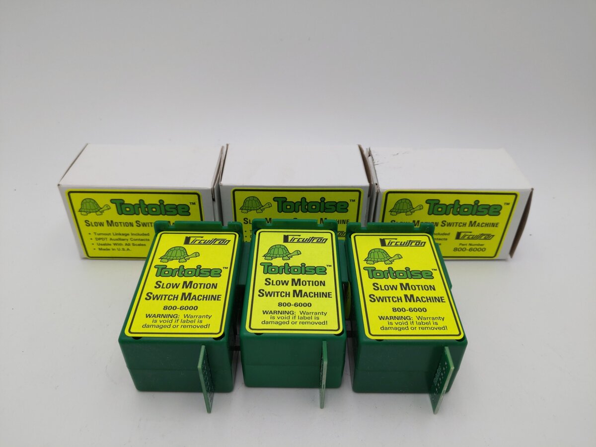 Circuitron 800-6000 Tortoise Slow Motion Switch Machine [3] EX/Box