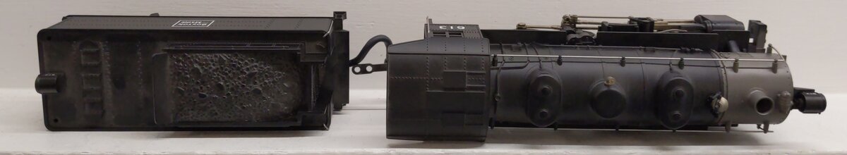 MTH 30-1184-1 Boston & Maine 0-8-0 Steam Switcher #613 w/PS2 EX/Box