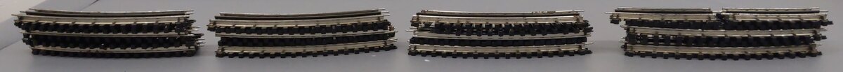 K-Line O SuperSnap Assorted Curved Track Sections [21] VG