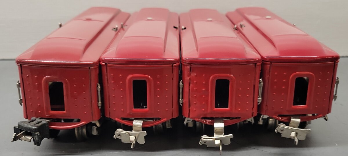 Lionel 600S O Prewar Tinplate Passenger Car Set #600, 601 & 602 [4]