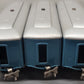 Lionel Vintage O Prewar Blue Tinplate Illuminated Passenger Cars 610, 612 [3] VG