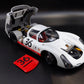 Exoto Porsche 1967 1:18 Scale Gold Label White & Red #36 Porsche 910 Racing Car EX