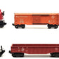 Lionel Vintage O Gauge Freight Cars: 6462, 6560, 3520, 6464-25, 2411, 6457 [6] VG