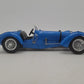 Burago 3005 1:18 Scale Italy Blue 1934 Bugatti Type ""59"" Diecast & Plastic Car EX