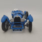 Burago 3005 1:18 Scale Italy Blue 1934 Bugatti Type ""59"" Diecast & Plastic Car EX