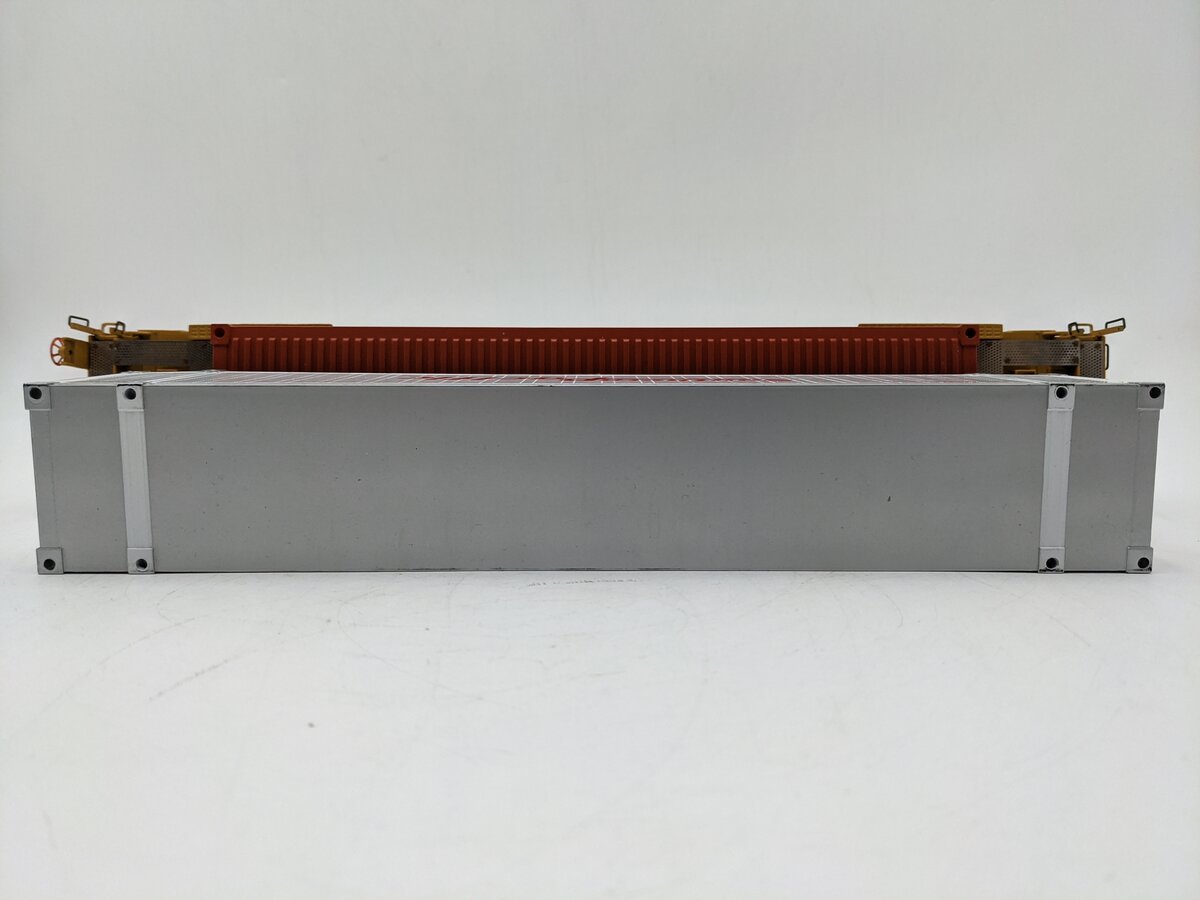 K-Line K7767 O Gauge Union Pacifc Flatcar w/ 2 Containers EX