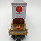 K-Line K7767 O Gauge Union Pacifc Flatcar w/ 2 Containers EX