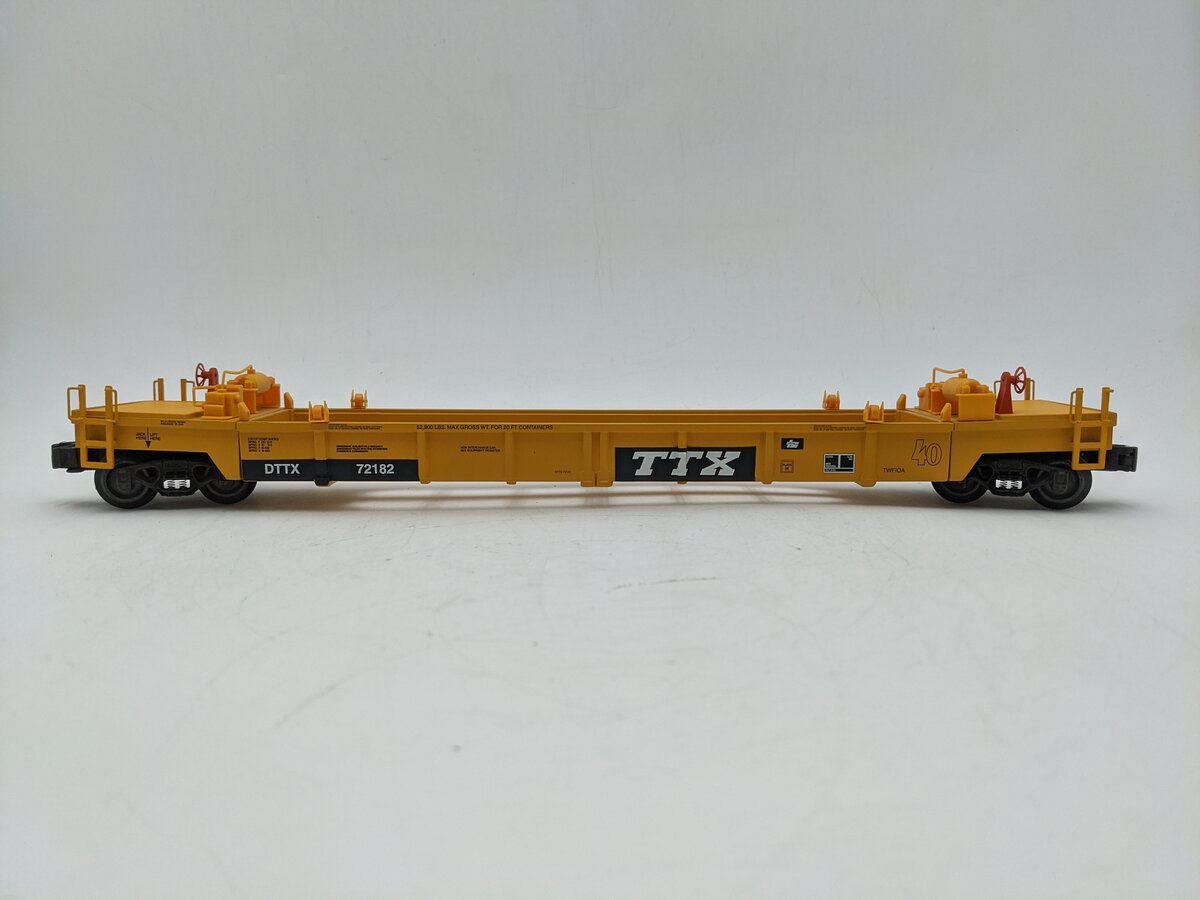 K-Line K7793 O Gauge TTX Thrall Husky Stack Car #72182 VG